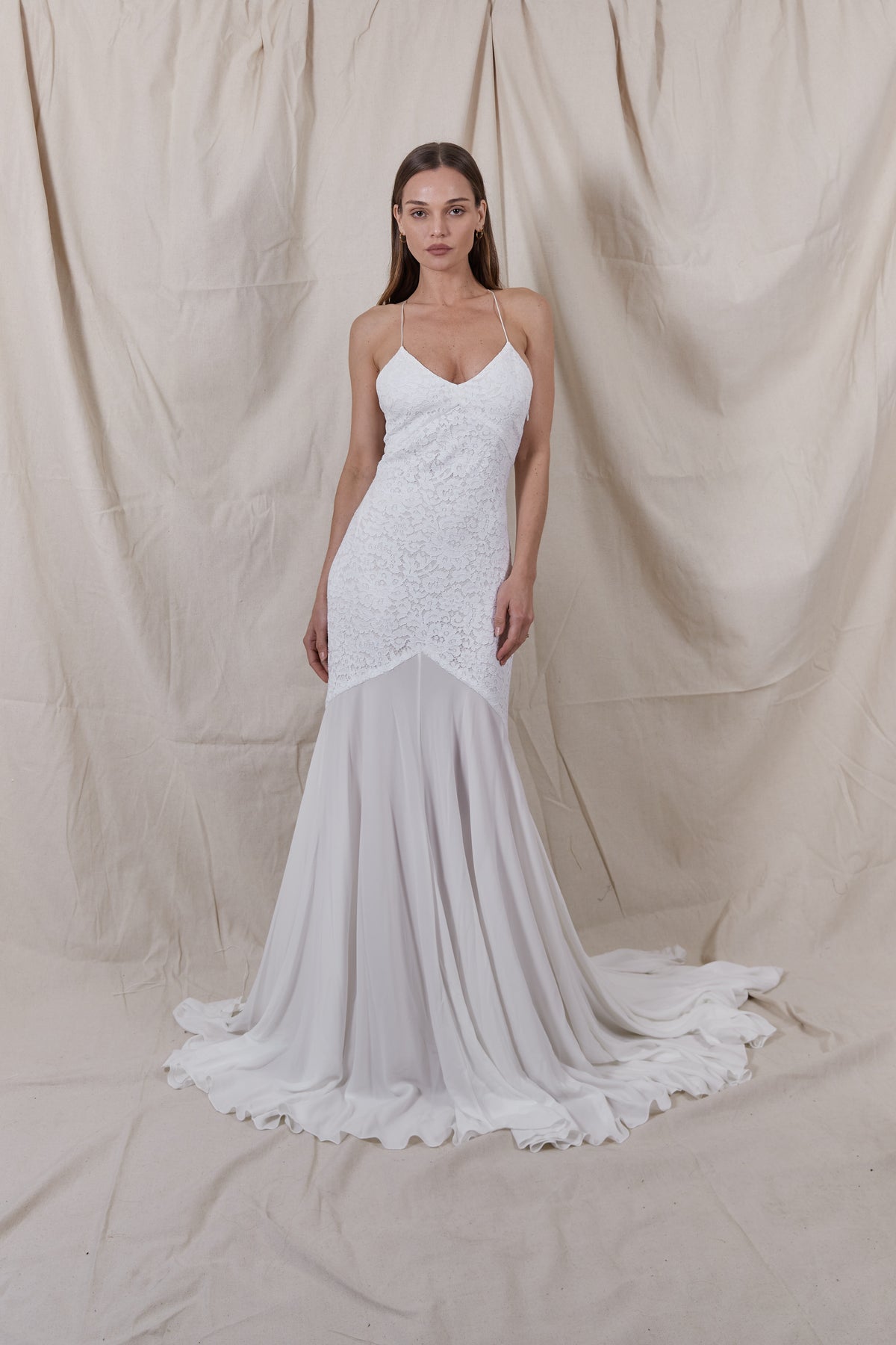 En Lace V Neck Dress Solid Elegant Slim Bridesmaid India | Ubuy